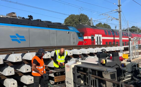 קידוחי קרקע רכבת ישראל